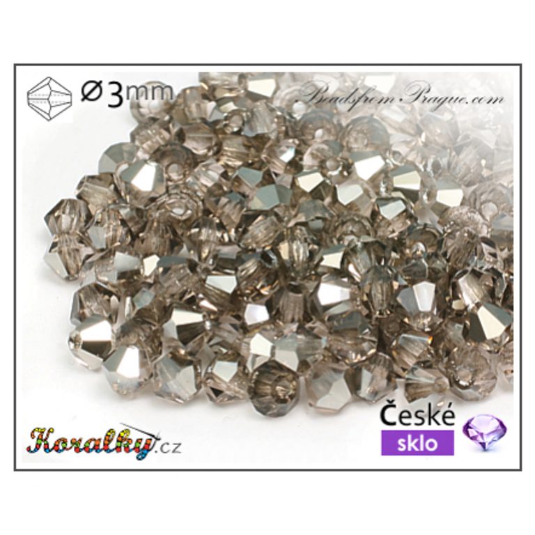 Czech crystal bicone beads 3mm No.35