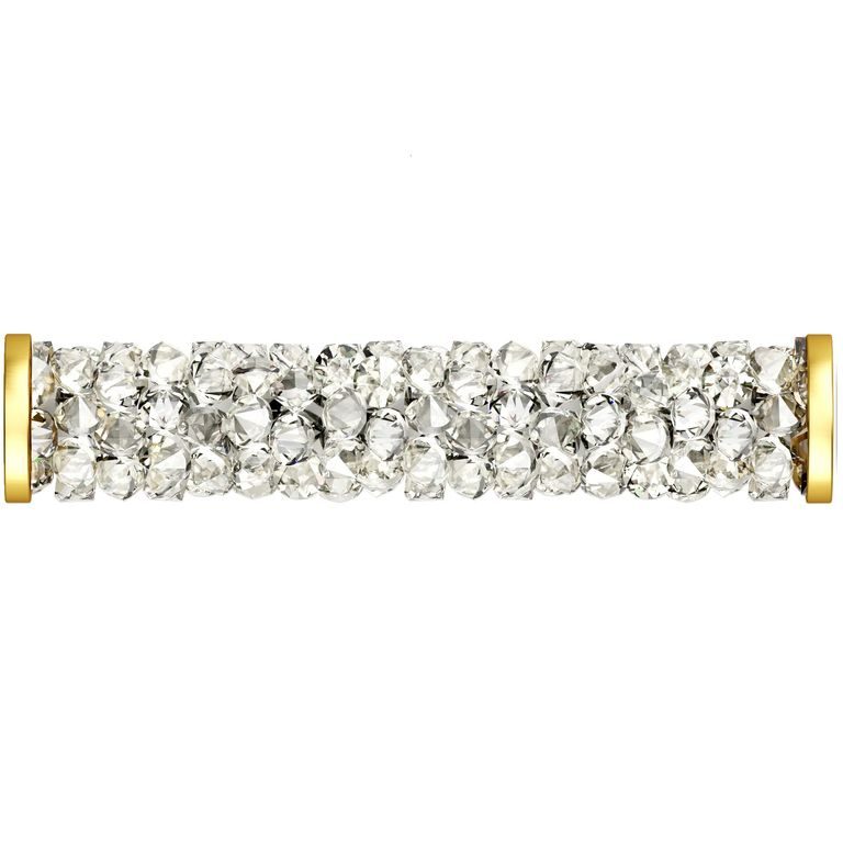 SWAROVSKI 5950 30 mm Crystal Moonlight Gold