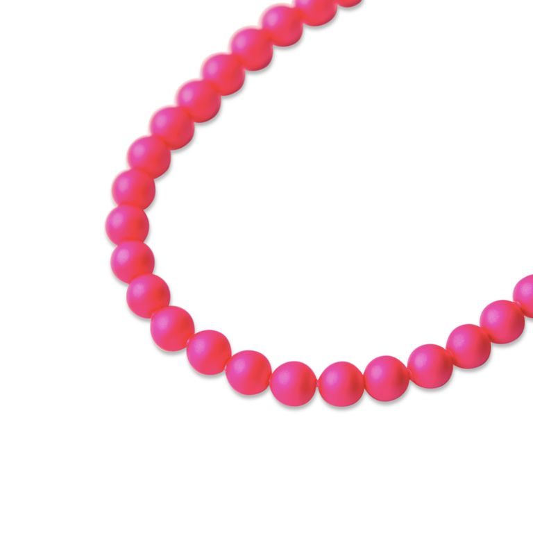 SWAROVSKI 5810 3 mm Neon Pink Pearl