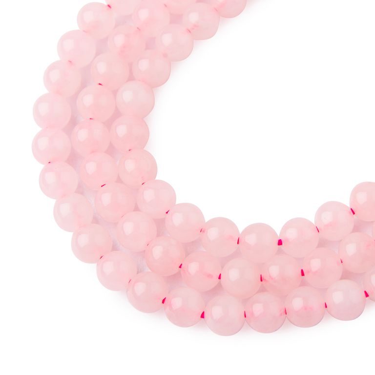 Rose Quartz beads 6mm