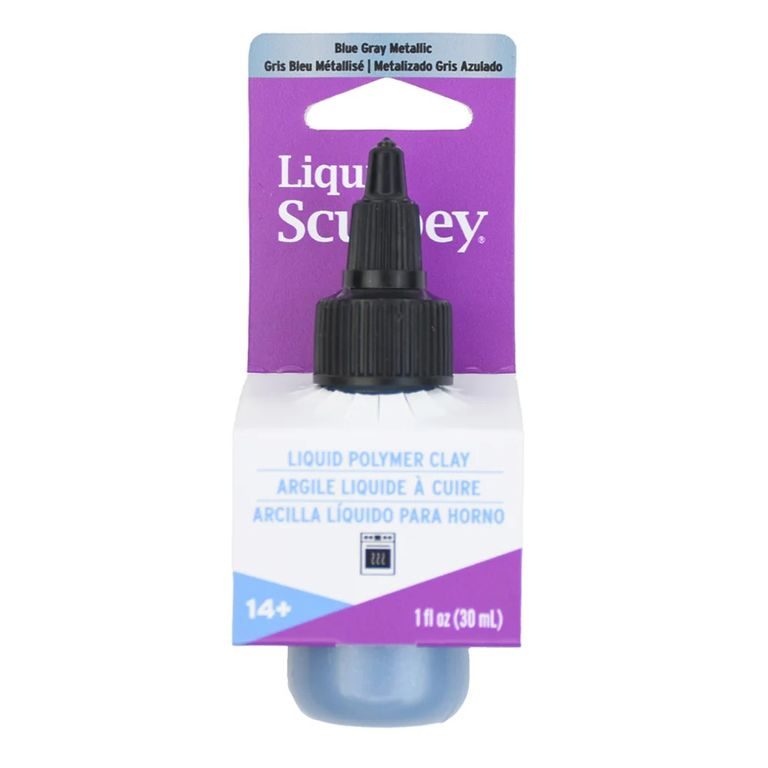 Sculpey Liquid Polymer 30ml Metallic Blue Grey