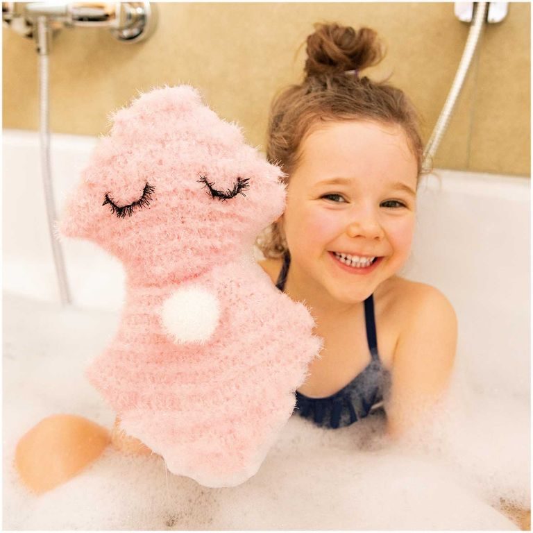 Rico design háčkovací příze na výrobu žínek Creative Bubble odstín 003 růžová