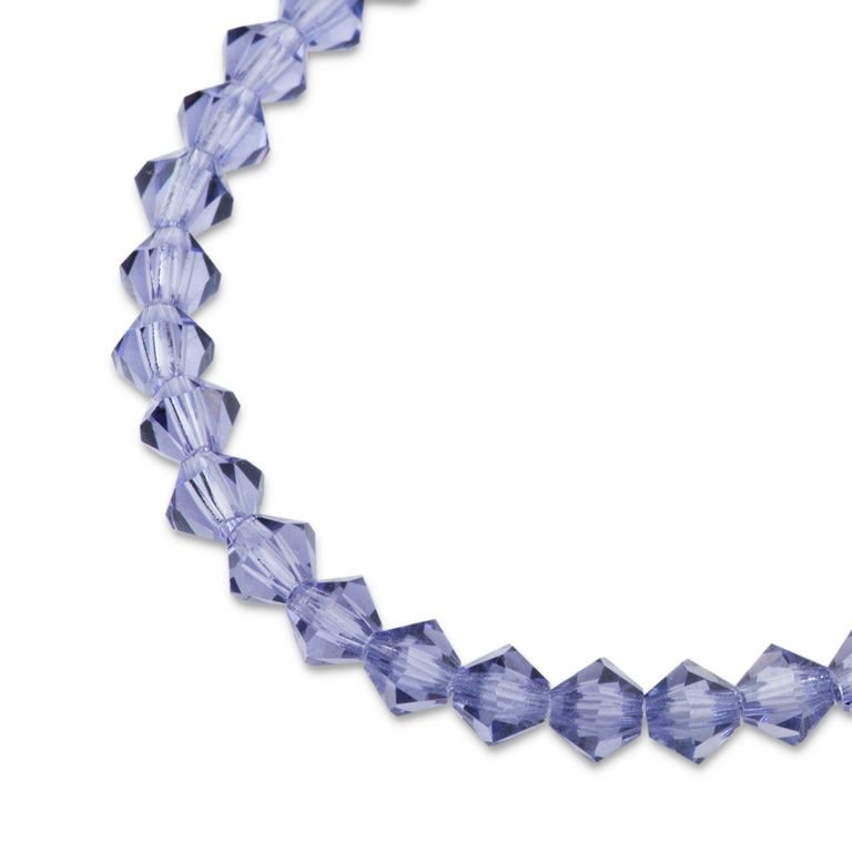 Preciosa MC bead Rondelle 6mm Tanzanite