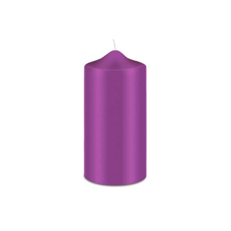 Candle dip-dye 10g purple
