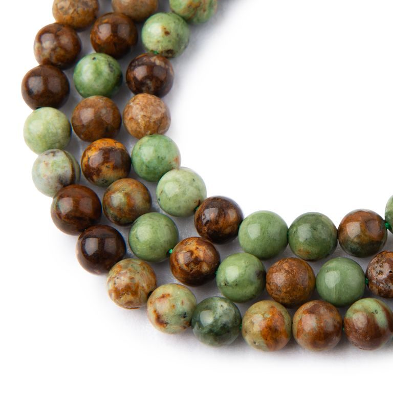 Green Opal beads 8mm