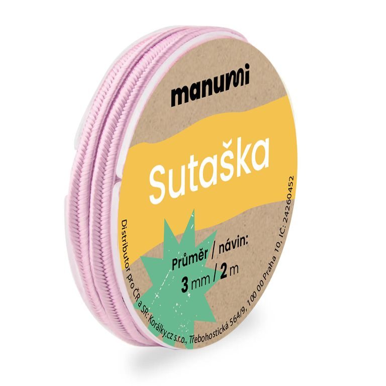 Sutaška 3mm/2m lila