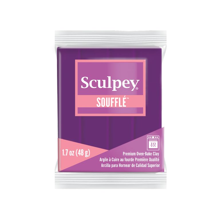 Sculpey SOUFFLÉ grape purple