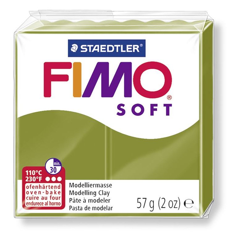 FIMO Soft 57g (8020-57) olivová zelená