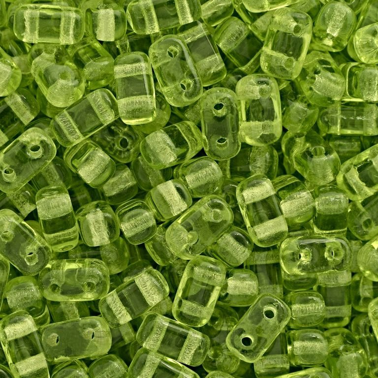 CzechMates Brick 6x3mm Olivine No.80