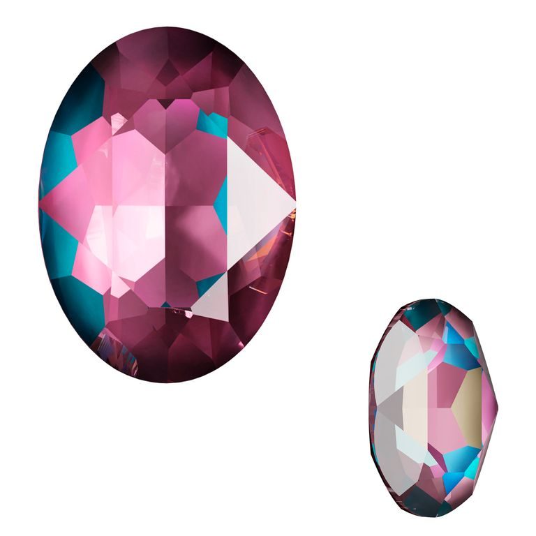 SWAROVSKI 4120 14mm Crystal Burgundy DeLite