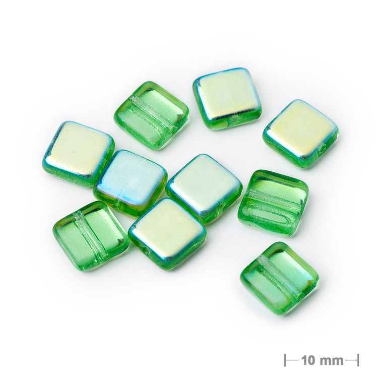 Glass pressed beads No.283