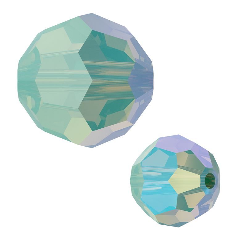 SWAROVSKI 5000 8mm Chrysolite Opal Shimmer