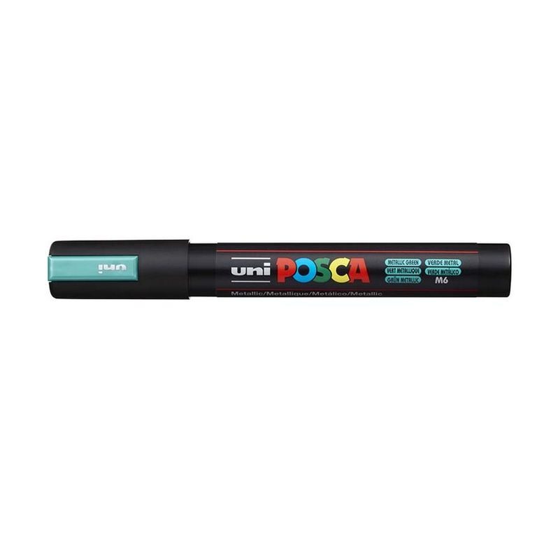 POSCA marker acrilic 5M verde metalic