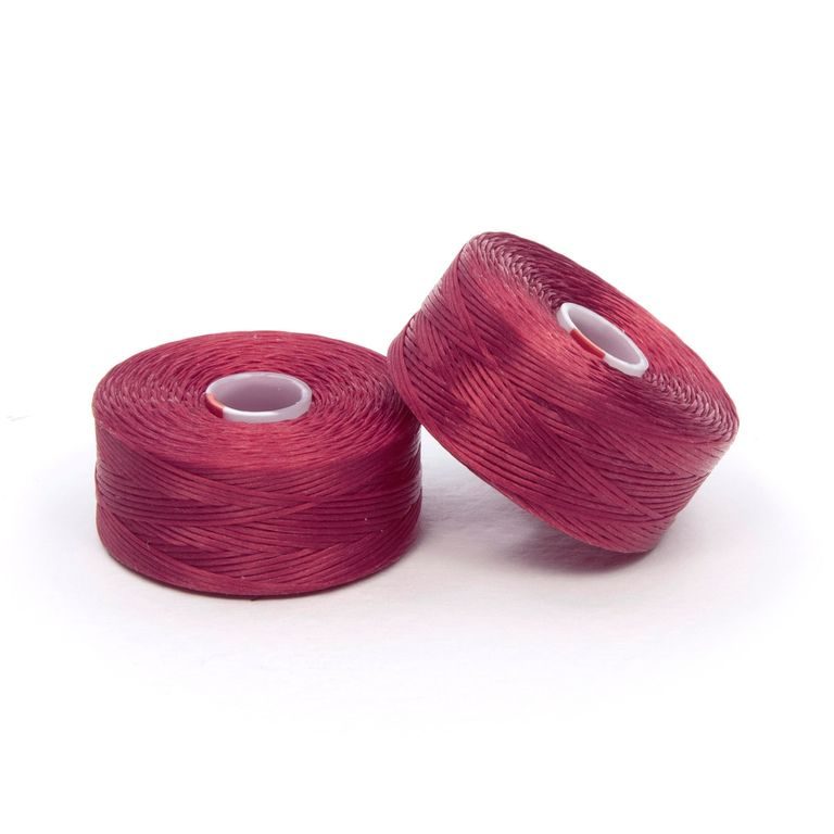 S-lon nylon beading thread D 71m red No.5