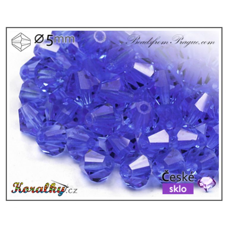 Czech crystal bicone beads 5mm No.135