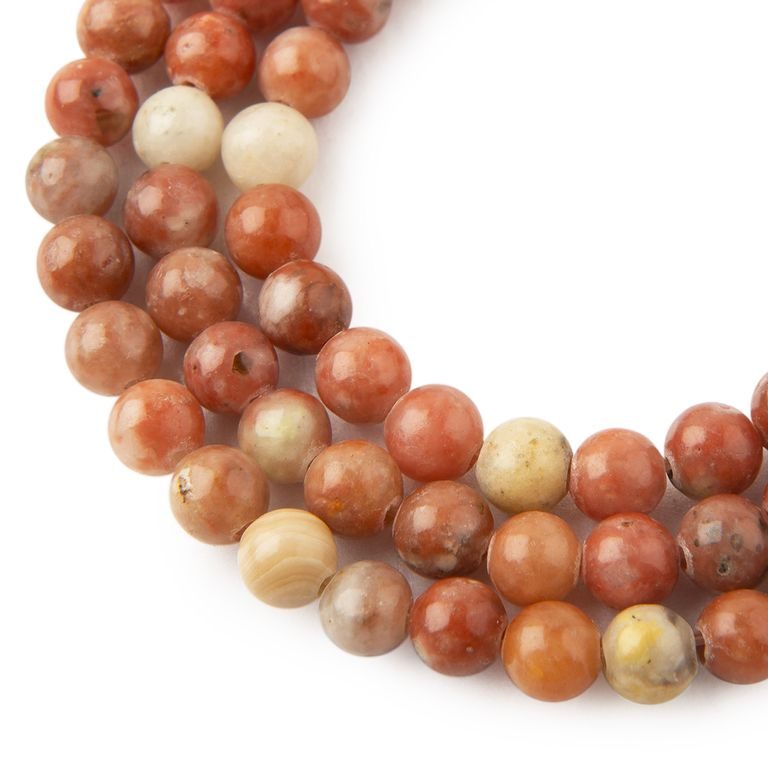 Pink Lepidolite beads 8mm