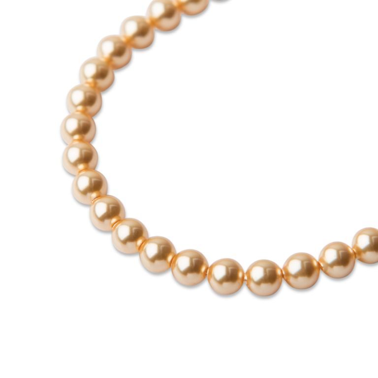 SWAROVSKI 5810 4 mm Crystal Gold Pearl Pearl