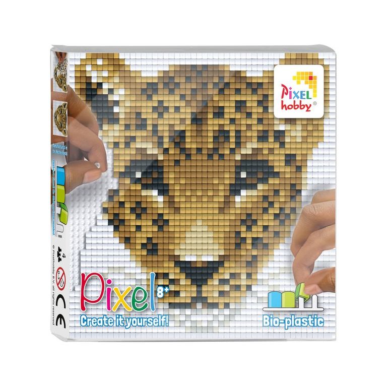 Pixel sada s velkou podložkou gepard