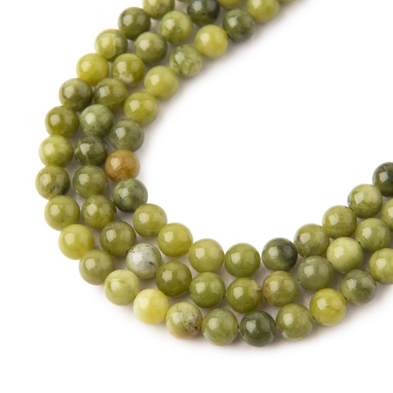 Canadian Jade beads 4mm