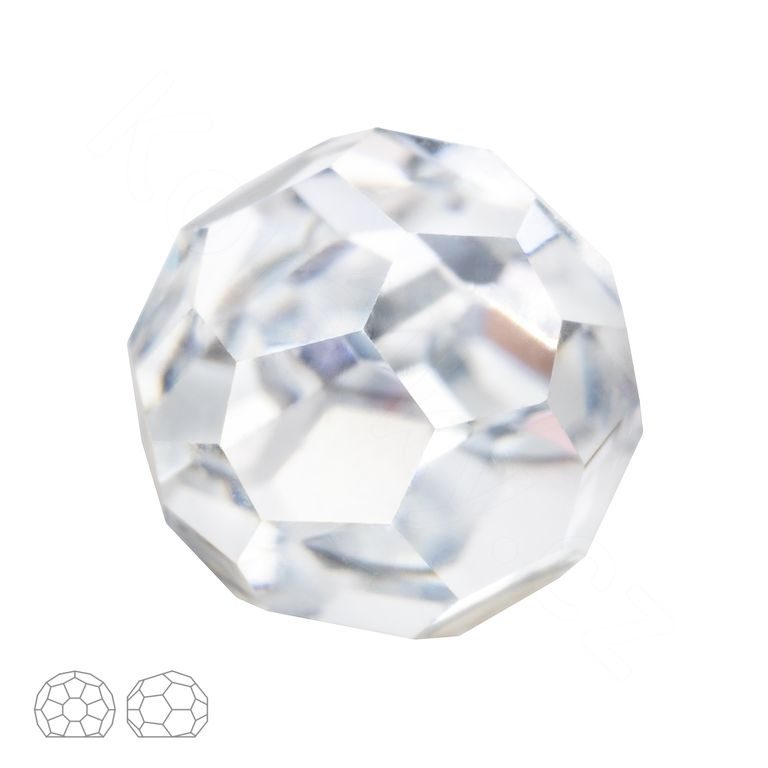 Preciosa MC piatră rotundă adezivă 6mm Crystal