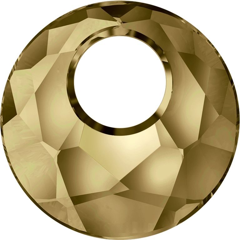 SWAROVSKI 6041 38 mm Crystal Golden Shadow