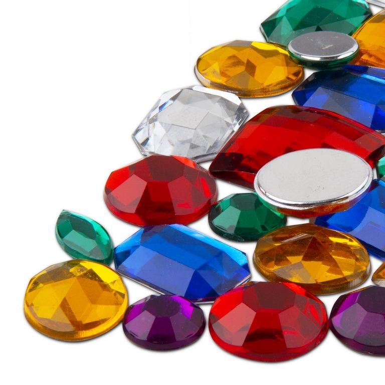 Mix of glueon acrylic stones Manumi.eu