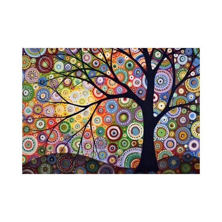 Diamantové malování obraz se Stromem života 40х50cm