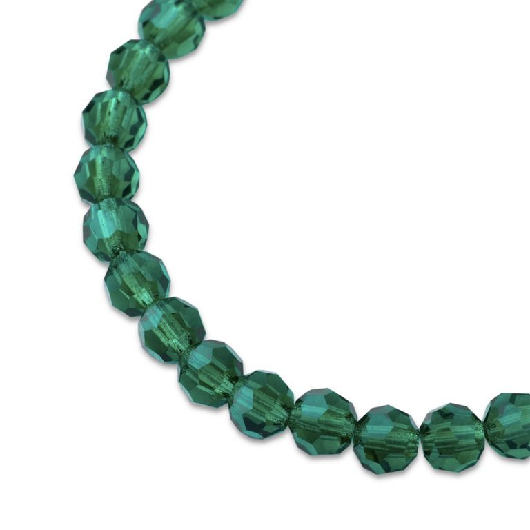 Preciosa MC perle guľatá 6mm Emerald č.257