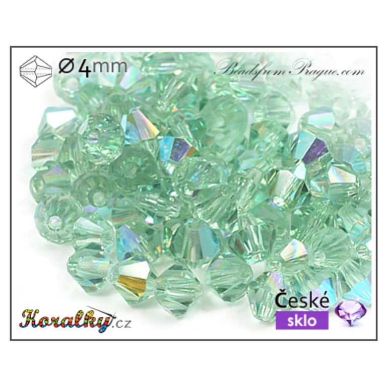 Czech crystal bicone beads 4mm No.64