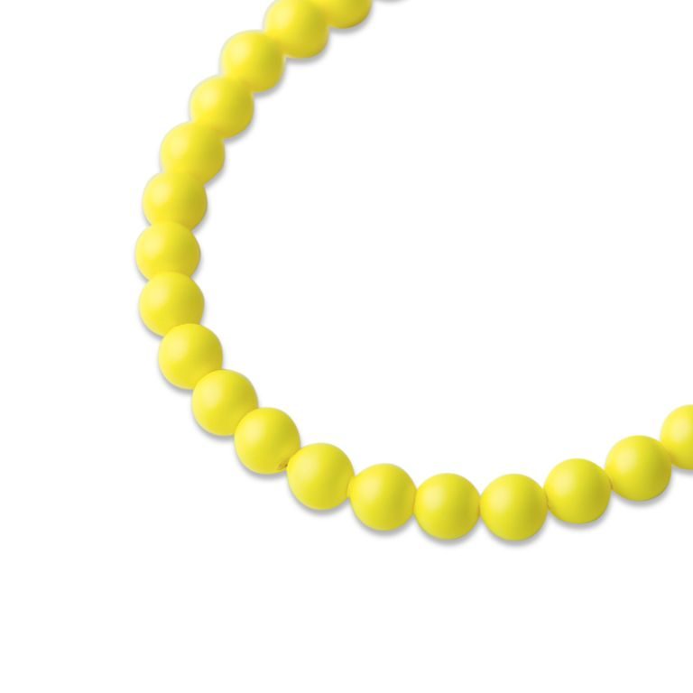 SWAROVSKI 5810 4 mm Neon Yellow Pearl