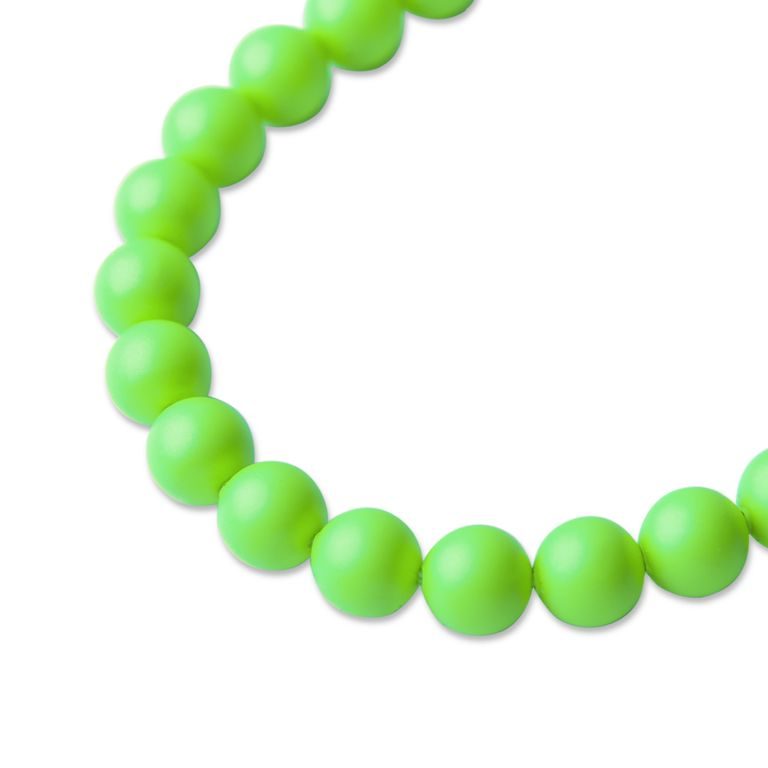 SWAROVSKI 5810 8 mm Neon Green Pearl