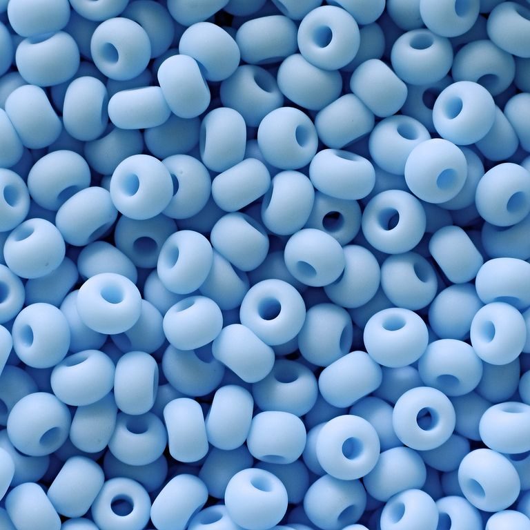 Rokajlové korálky - PRECIOSA rokajl 8/0 mat (63000) č. 202