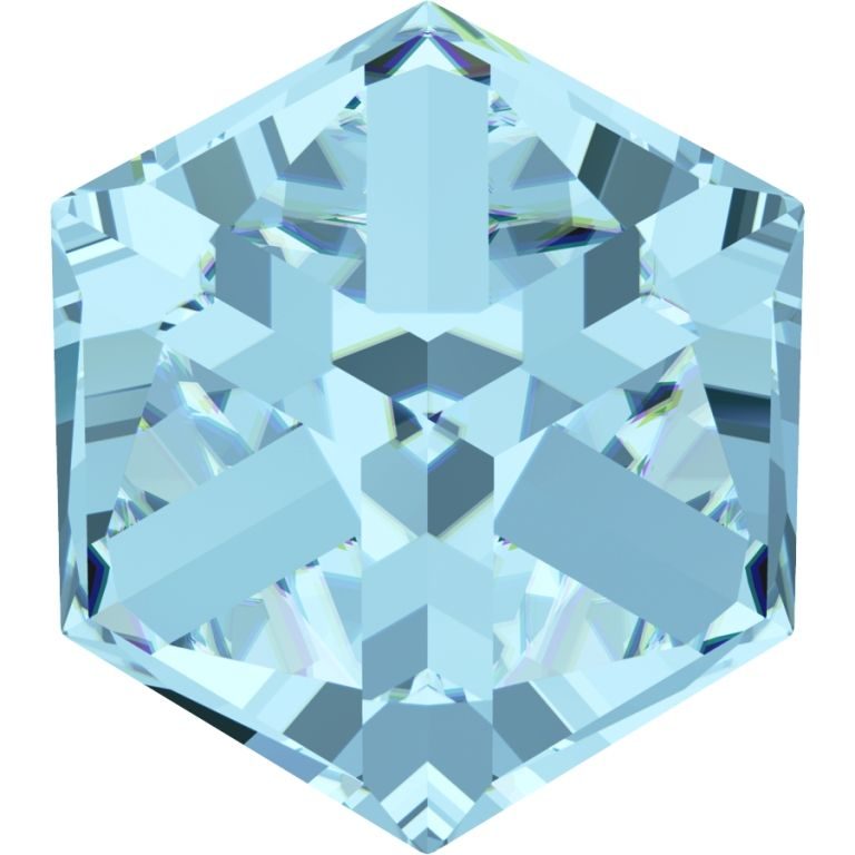 SWAROVSKI 4841 4 mm Aquamarine CAL VZ