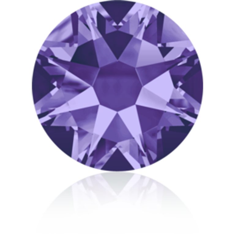 SWAROVSKI XIRIUS Rose 2088 SS 34 Tanzanite F