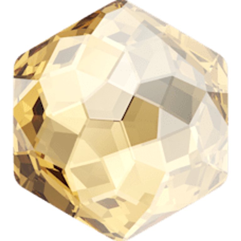 SWAROVSKI 4683 12X13,5 mm Crystal Golden Shadow F