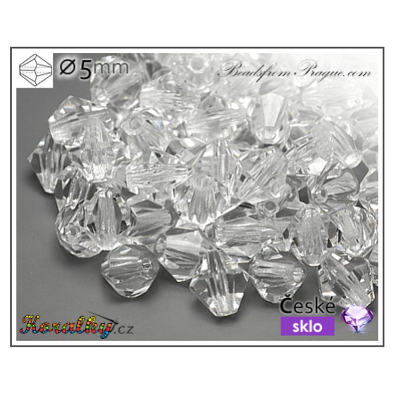 Czech crystal bicone beads 5mm No.121