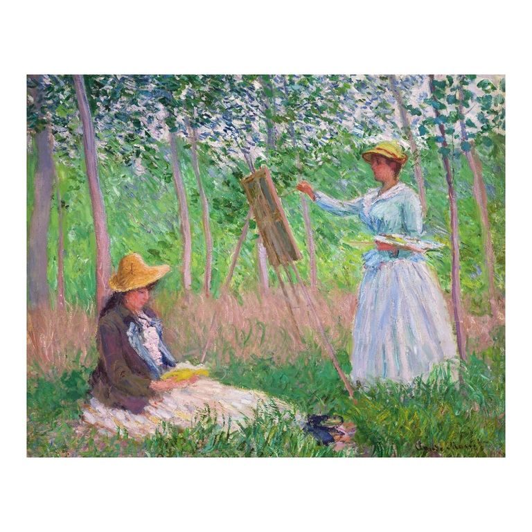 Pictat cu diamante păduri lângă Giverny Monet