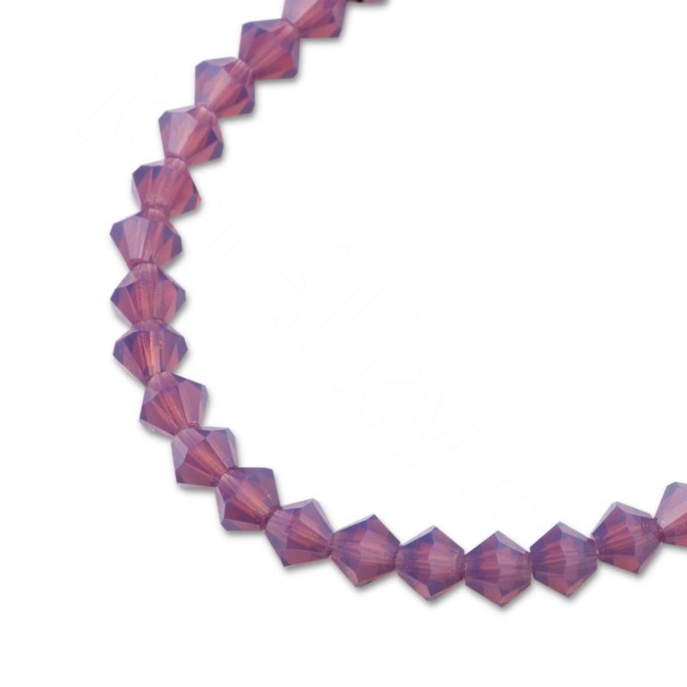 Preciosa MC bead Rondelle 4mm Amethyst Opal