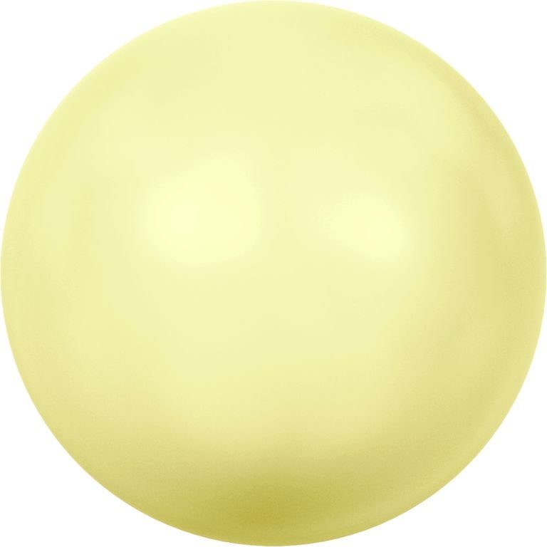 SWAROVSKI 5818 8 mm Crystal Pastel Yellow Pearl