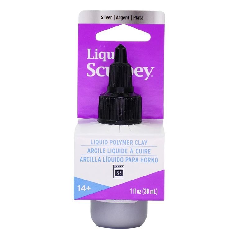 Sculpey Liquid Polymer 30 ml in silver