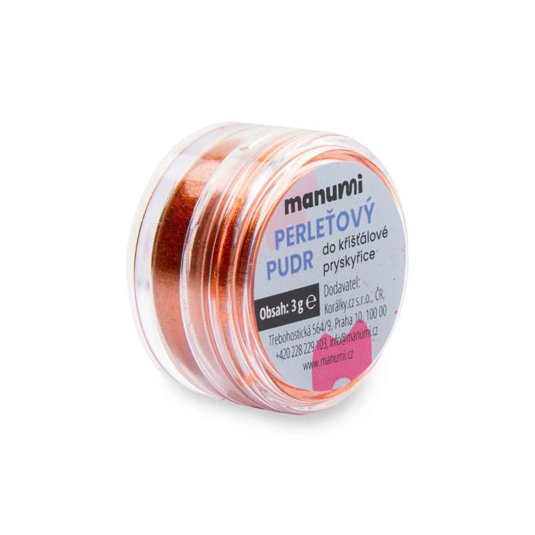 Pearly powder for crystal resin copper 3g