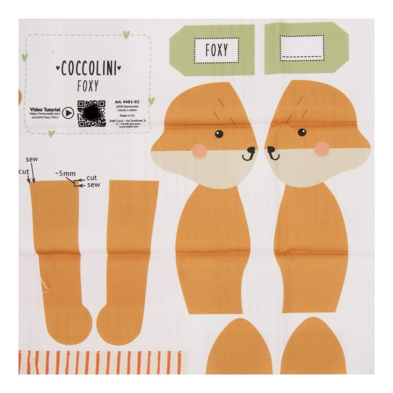 Sada na šití Coccolini Foxy