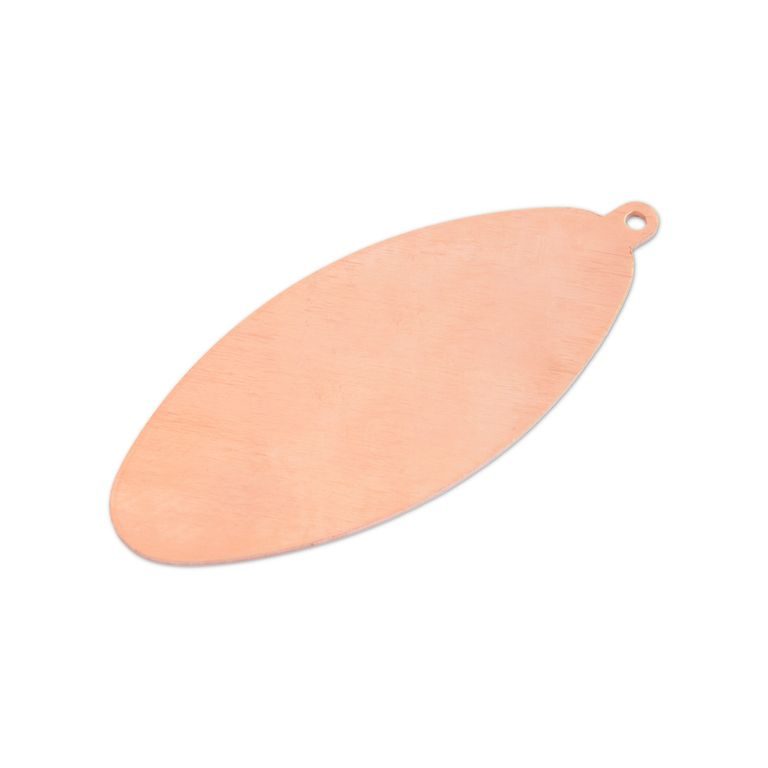 Copper cutout oval 59x25mm