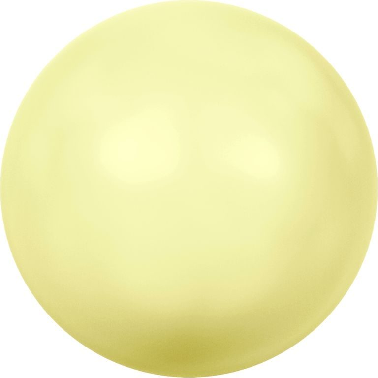 SWAROVSKI 5818 10 mm Crystal Pastel Yellow Pearl
