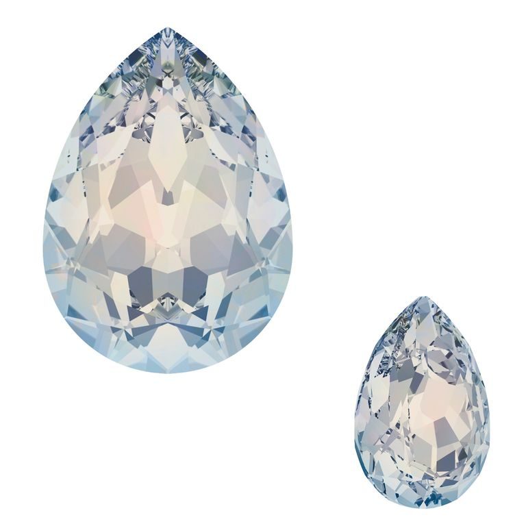 SWAROVSKI 4320 14X10 mm White Opal F