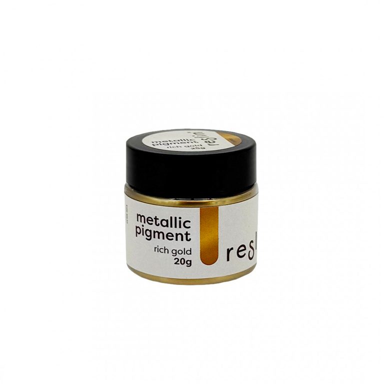 Reslin metalický pigment do ekologické pryskyřice 20 g v barvě zlata