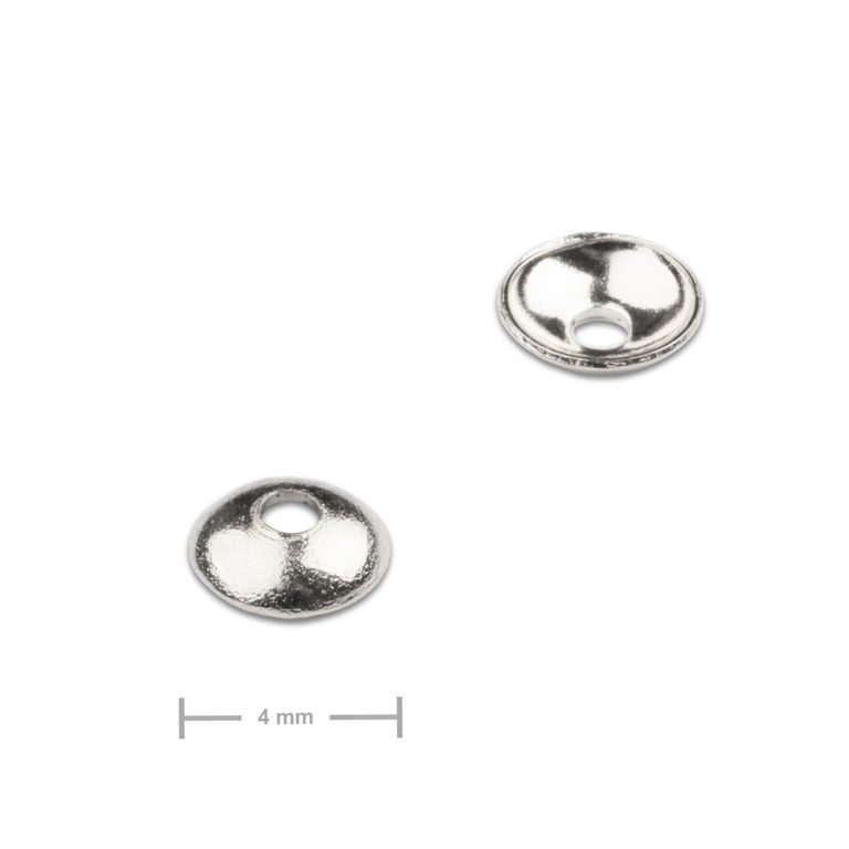 Kaplík z chirurgické oceli 4 mm
