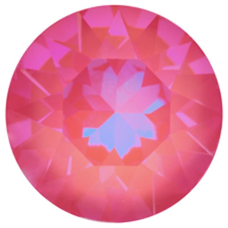 SWAROVSKI XIRIUS Chaton 1088 SS 39 Crystal Lotus Pink DeLite