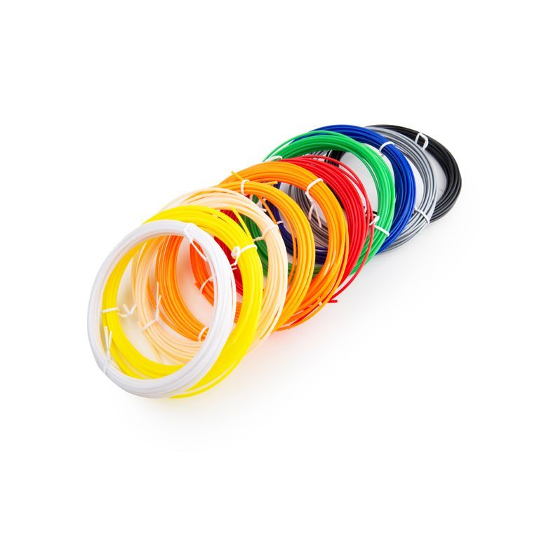 3D pen ABS filament 10x5m mix of colours
