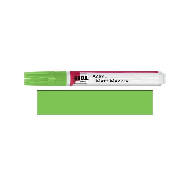 Acrylic matt marker KREUL medium green